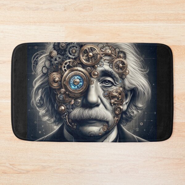 Item preview, Albert Einstein Steampunk  designed and sold by sevenmountains.