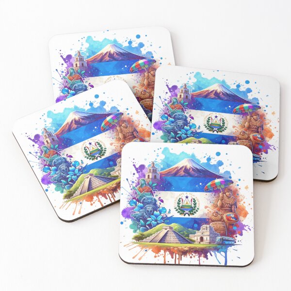 Item preview, El Salvador Salvadoreños Symbols Fusion of Heritage designed and sold by DreamPerception.