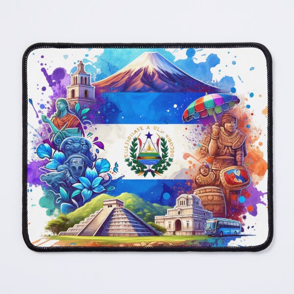 Item preview, El Salvador Salvadoreños Symbols Fusion of Heritage designed and sold by DreamPerception.