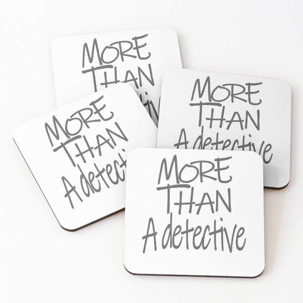 Item preview, More than A Detective Optimism Saying designed and sold by YAHIA-14.