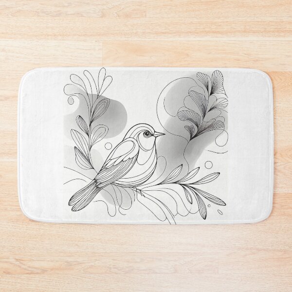 Item preview, Nice bird _ Line art _design 01 designed and sold by PictaNova.