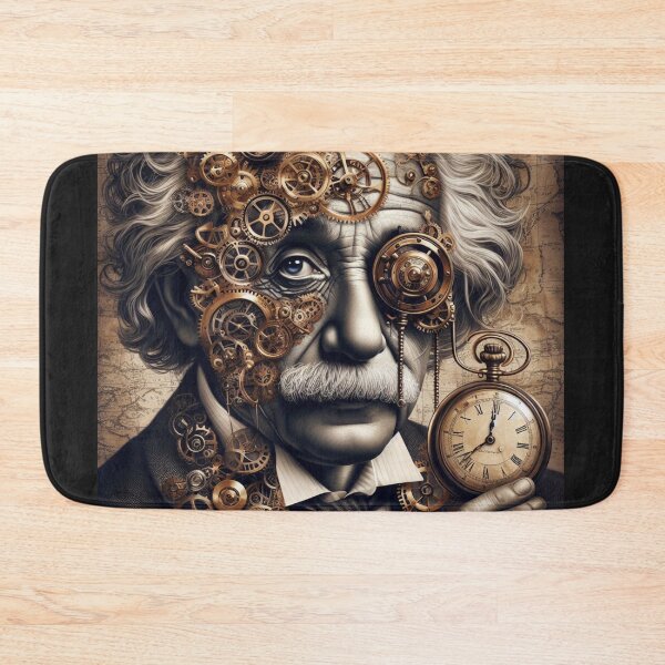 Item preview, Albert Einstein Steampunk  designed and sold by sevenmountains.