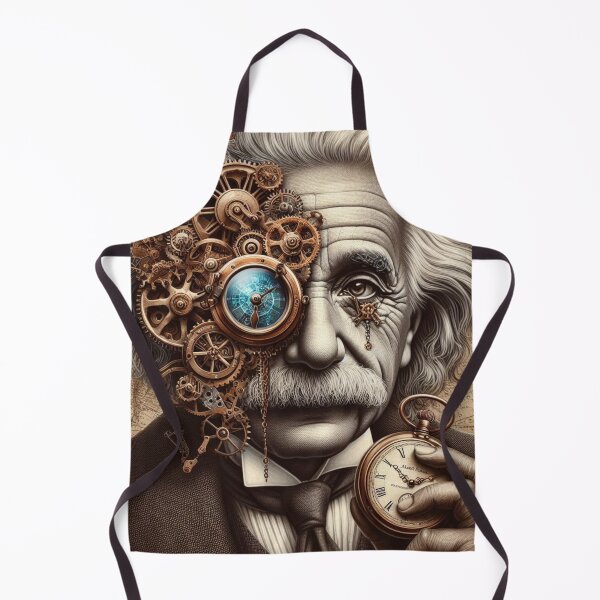 Item preview, Albert Einstein Steampunk designed and sold by sevenmountains.