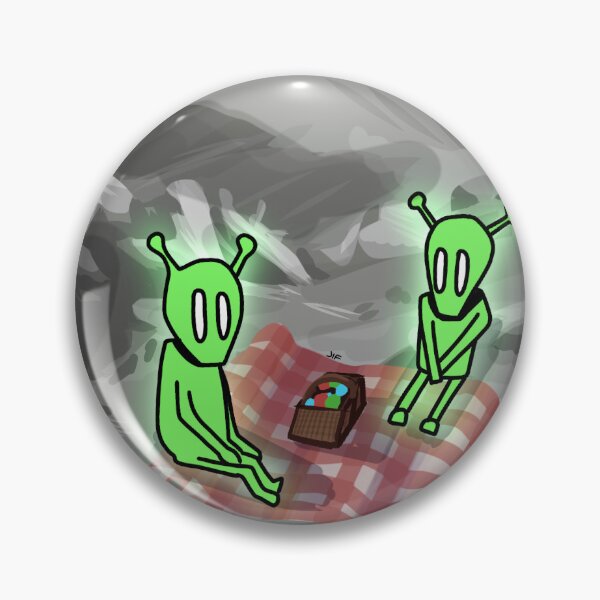 Item preview, #047 Aliens on a Picnic  designed and sold by Jasmine Froley.