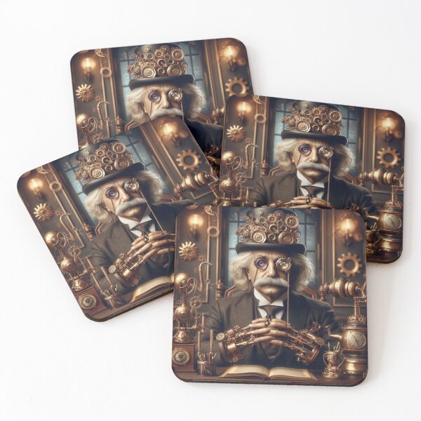 Item preview,  Albert Einstein Steampunk  designed and sold by sevenmountains.
