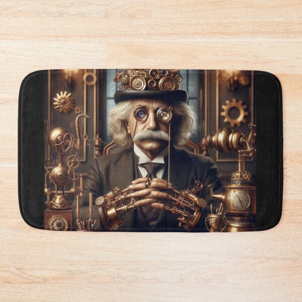 Item preview,  Albert Einstein Steampunk  designed and sold by sevenmountains.