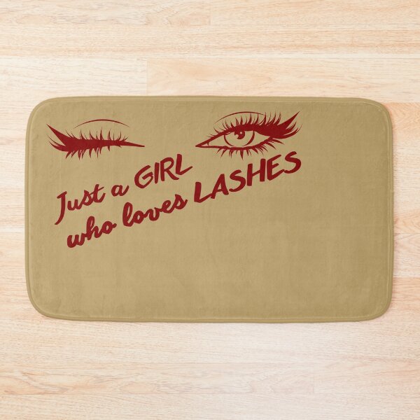 Item preview, just a girl who loves eyelash extension designed and sold by Meandmyshop.