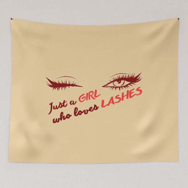 Item preview, just a girl who loves eyelash extension designed and sold by Meandmyshop.