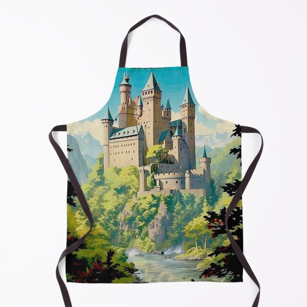 Item preview, Eltz Castle Vintage Rhineland Germany Travel and Tourism Advertising Print designed and sold by posterbobs.