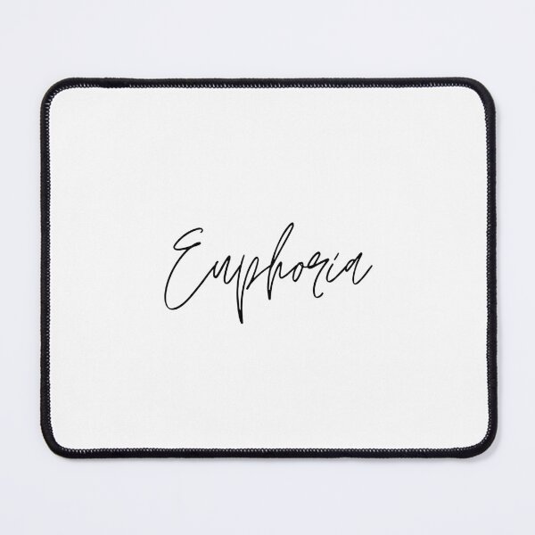 Item preview, Euphoria White Text Minimalist Classic designed and sold by SEVENPRINTS.