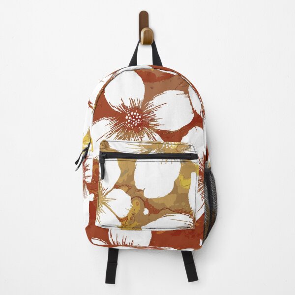 Item preview, Golden Orange Pour: White Floral Design designed and sold by GAP90.