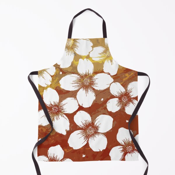 Item preview, Golden Orange Pour: White Floral Design designed and sold by GAP90.