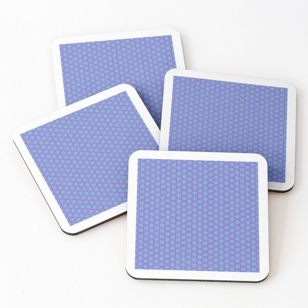 Item preview, Purple Triangles Sun Symbol Lined Teal Universal Canvases designed and sold by Alchemy-A-La-G.