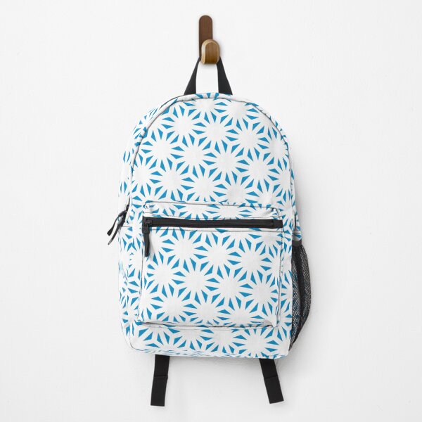 Item preview, Blued Triangles Sun Symbol Lined White Universal Canvases designed and sold by Alchemy-A-La-G.