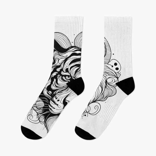 Item preview, Tiger face  _ Line art _design 03 designed and sold by PictaNova.