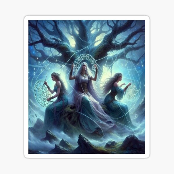 Item preview, The 3 Norns, Wyrd web designed and sold by Jonrir-Seidr.