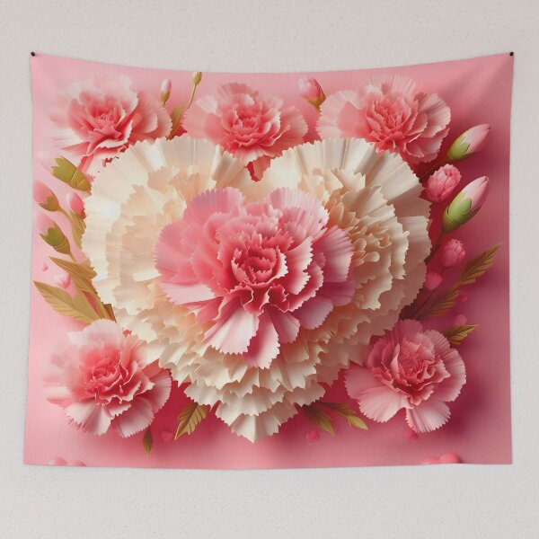 Item preview, Happy Mother's Day 2024: 3D Flower Heart designed and sold by sofia1971.