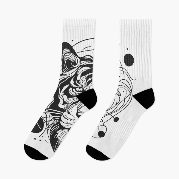Item preview, Tiger face  _ Line art _design 04 designed and sold by PictaNova.
