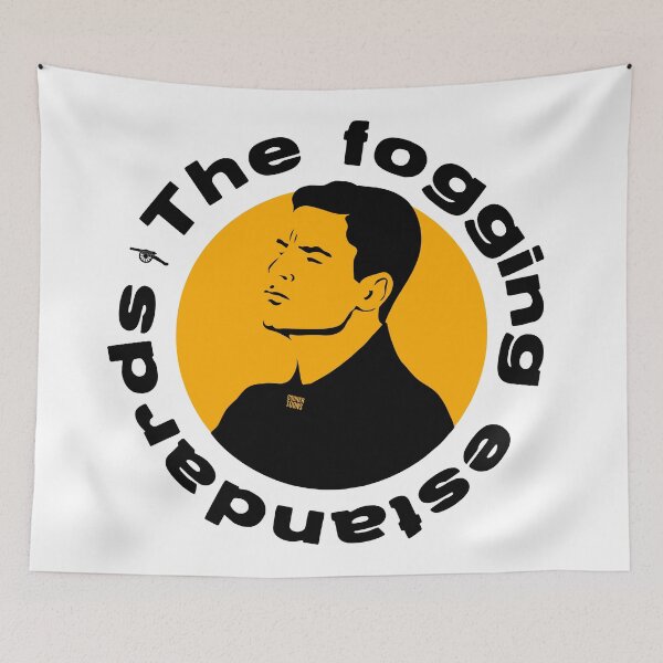 Item preview, Mikel Areta's Fogging Estandards (Goonertoons Yellow) designed and sold by Goonertoons.