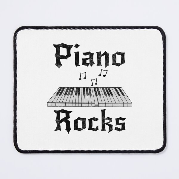 Item preview, Piano Rocks, Pianist Keyboard Player Heavy Rock Musician designed and sold by doodlerob.