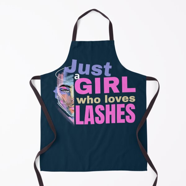 Item preview, Just a girl who loves lashes designed and sold by Meandmyshop.