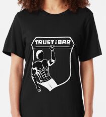 Calisthenics - One Arm Pull Up Slim Fit T-Shirt