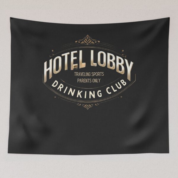 Item preview, Hotel Lobby drinking club designed and sold by MilkyForest.