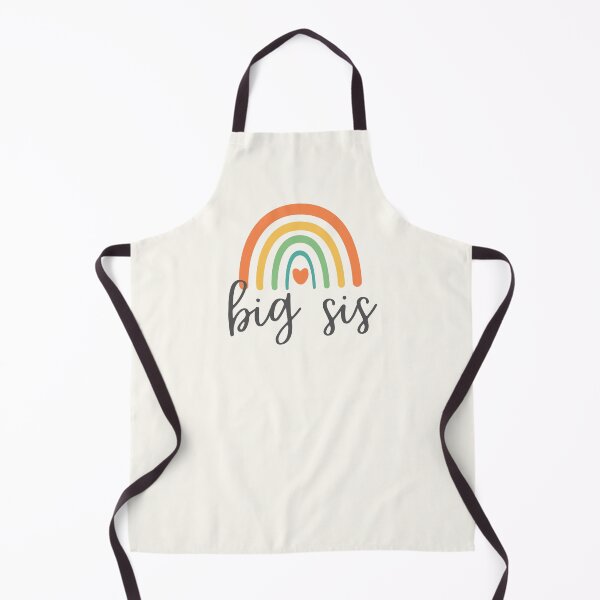 Item preview, Big Sis - Colorful Rainbow - Heart - Gift for Big Sisters designed and sold by patternjp.
