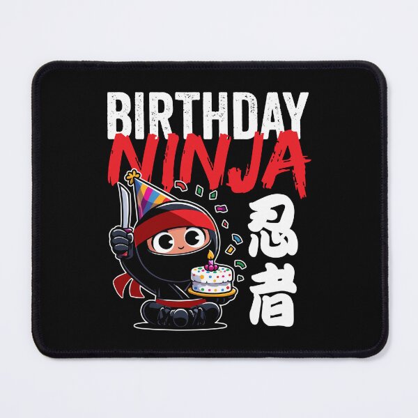 Item preview, Birthday Ninja Cute Kawaii Style designed and sold by DetourShirts.