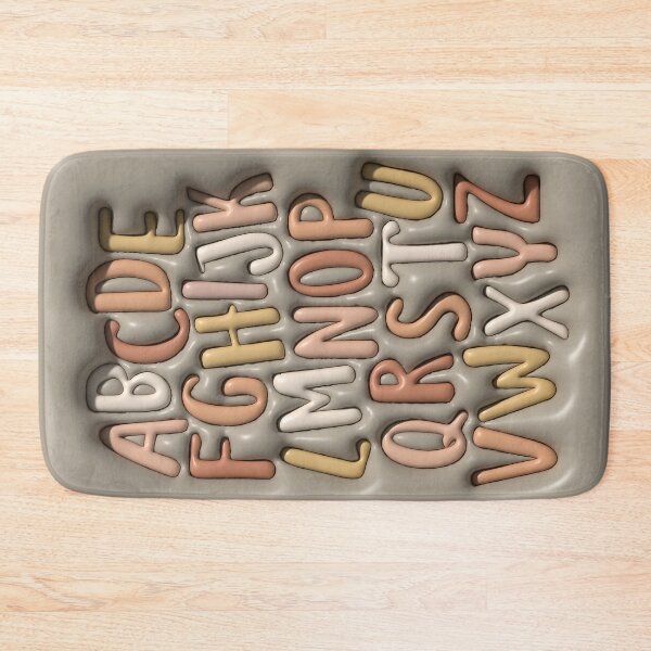 Item preview, Letter posters A to Z | Boho colors designed and sold by AniDragonfly.