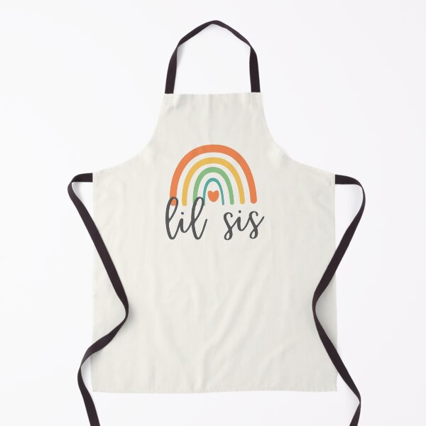 Item preview, Lil Sis - Colorful Rainbow - Heart - Heart - Family Reunion designed and sold by patternjp.