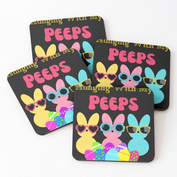 Item preview, Colorful Hanging With My Peeps designed and sold by AlienOccupation.