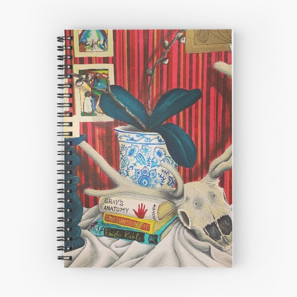 Item preview, Skull, orchid and glimpses of Kandinsky  designed and sold by Peter Marshall.