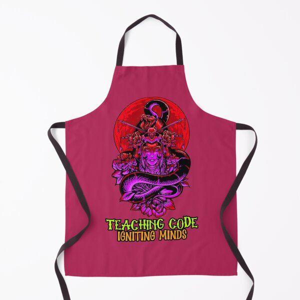Item preview, Teaching code igniting minds designed and sold by Redlimetshirts.