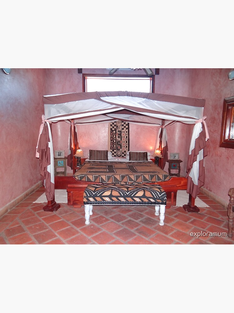 "Kenyan African traditional double bed" Poster for Sale by exploramum Redbubble