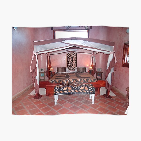 "Kenyan African traditional double bed" Poster for Sale by exploramum Redbubble