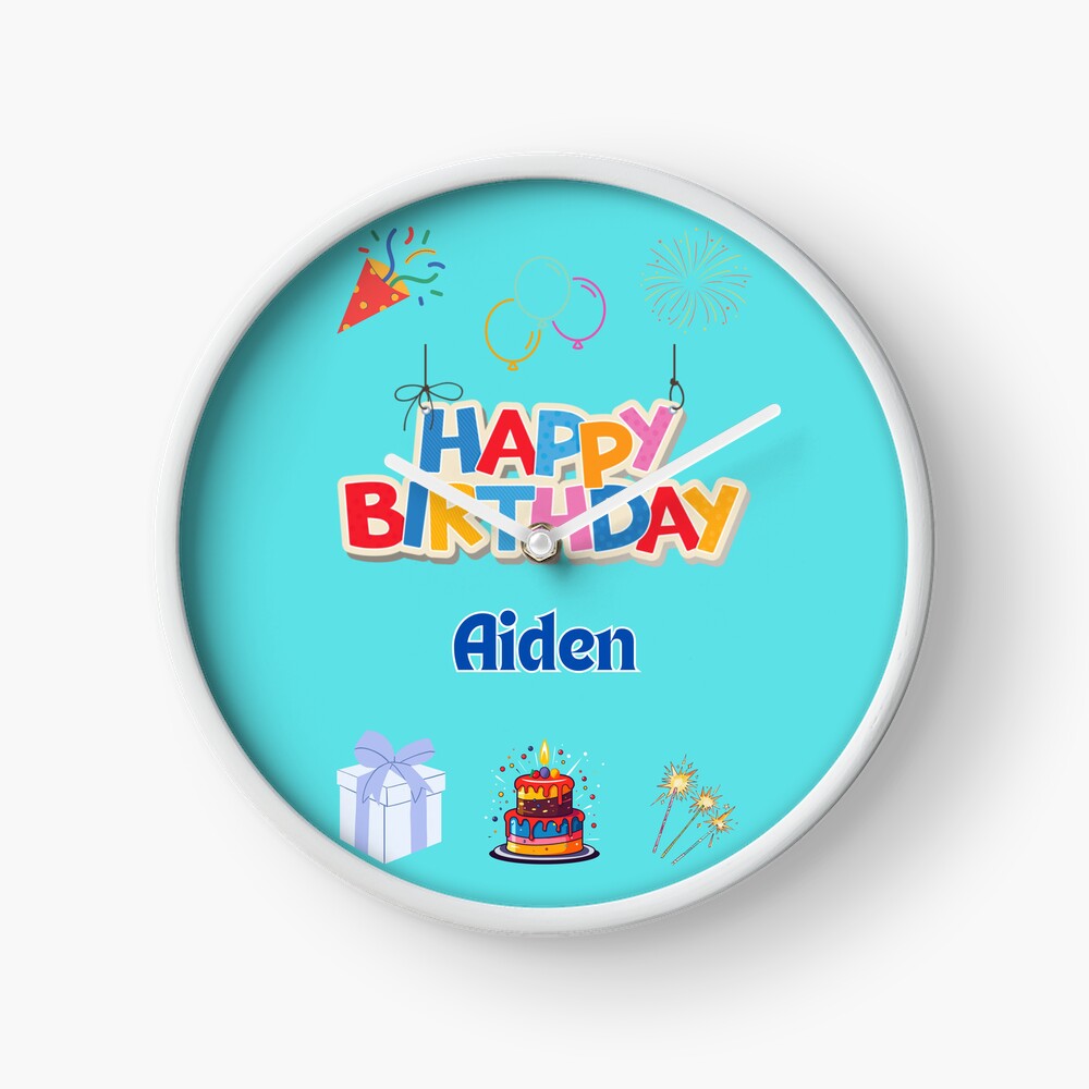 Happy Birthday Aiden Greeting Card for Sale by peterscarfo | Redbubble