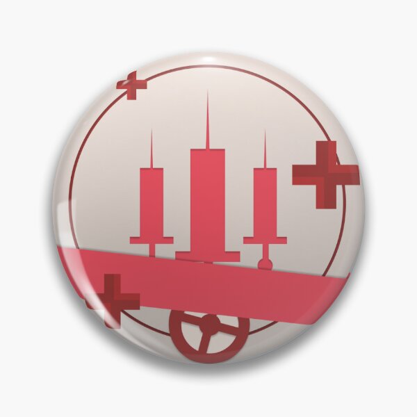 Item preview, Team Fortress 2 Medic pin designed and sold by budsTF.