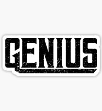 Genius Sticker