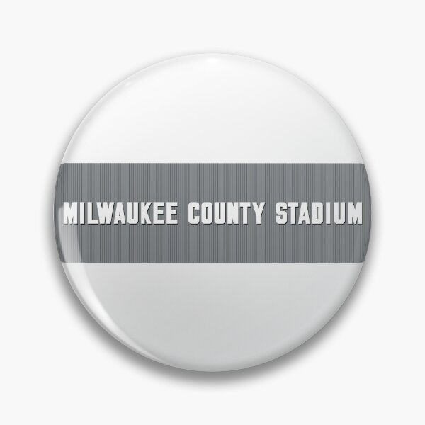 Item preview, Milwaukee County Stadium Vintage Baseball Sign designed and sold by Fallingardor.