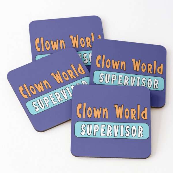 Item preview, Clown World Supervisor Orange designed and sold by Kathy Kuczek.