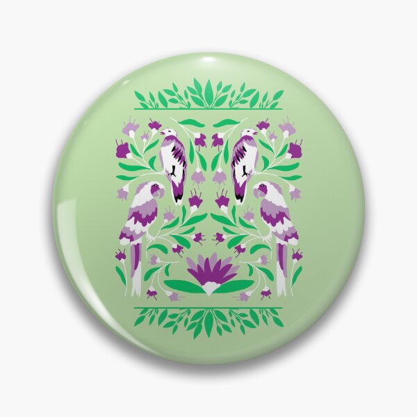 Item preview, Purple Black and White Bird Design designed and sold by CarefulCreation.