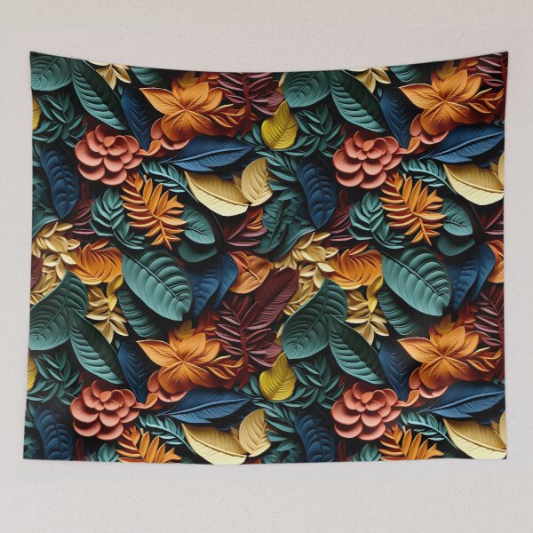 Item preview, Multicolored HD Foliage Themed Pattern  designed and sold by mondmakes.