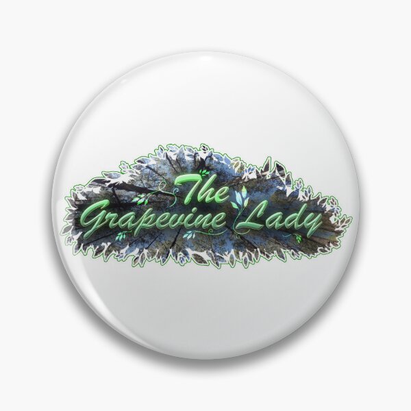 Item preview, The Grapevine Lady Logo - Horizontal designed and sold by GrapevineLady.