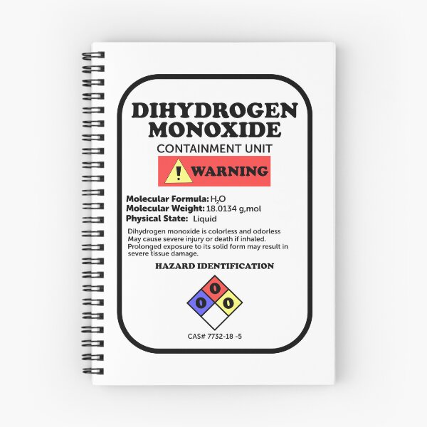 Item preview, Dihydrogen Monoxide designed and sold by ScienceCorner.
