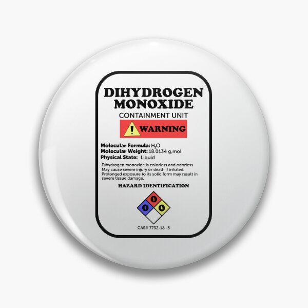 Item preview, Dihydrogen Monoxide designed and sold by ScienceCorner.