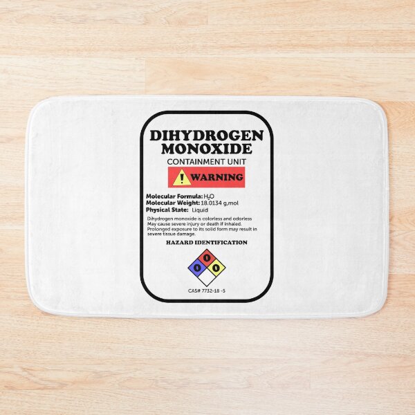 Item preview, Dihydrogen Monoxide designed and sold by ScienceCorner.