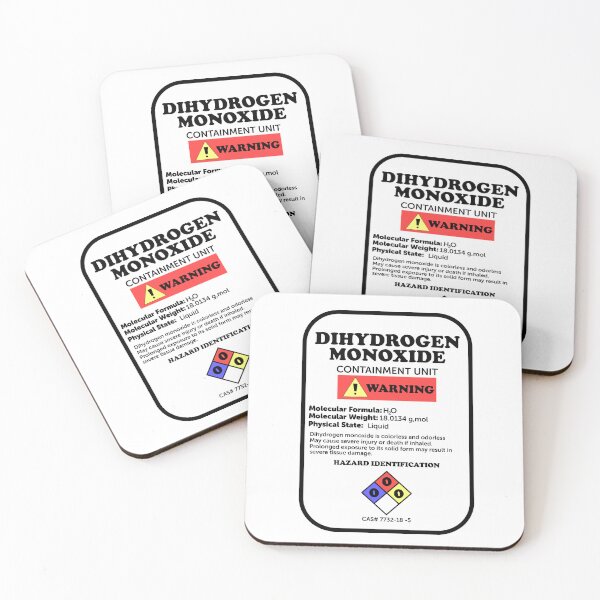 Item preview, Dihydrogen Monoxide designed and sold by ScienceCorner.