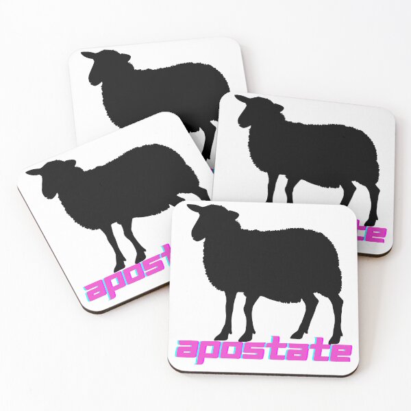 Item preview, Black Sheep Apostate | ExJw ExMo Funny Cult designed and sold by Shunned ExJw.