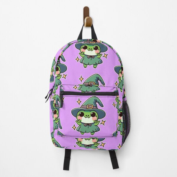 Item preview, Chibi Frog Witch Sparkle designed and sold by Art by Morgan Campillo.
